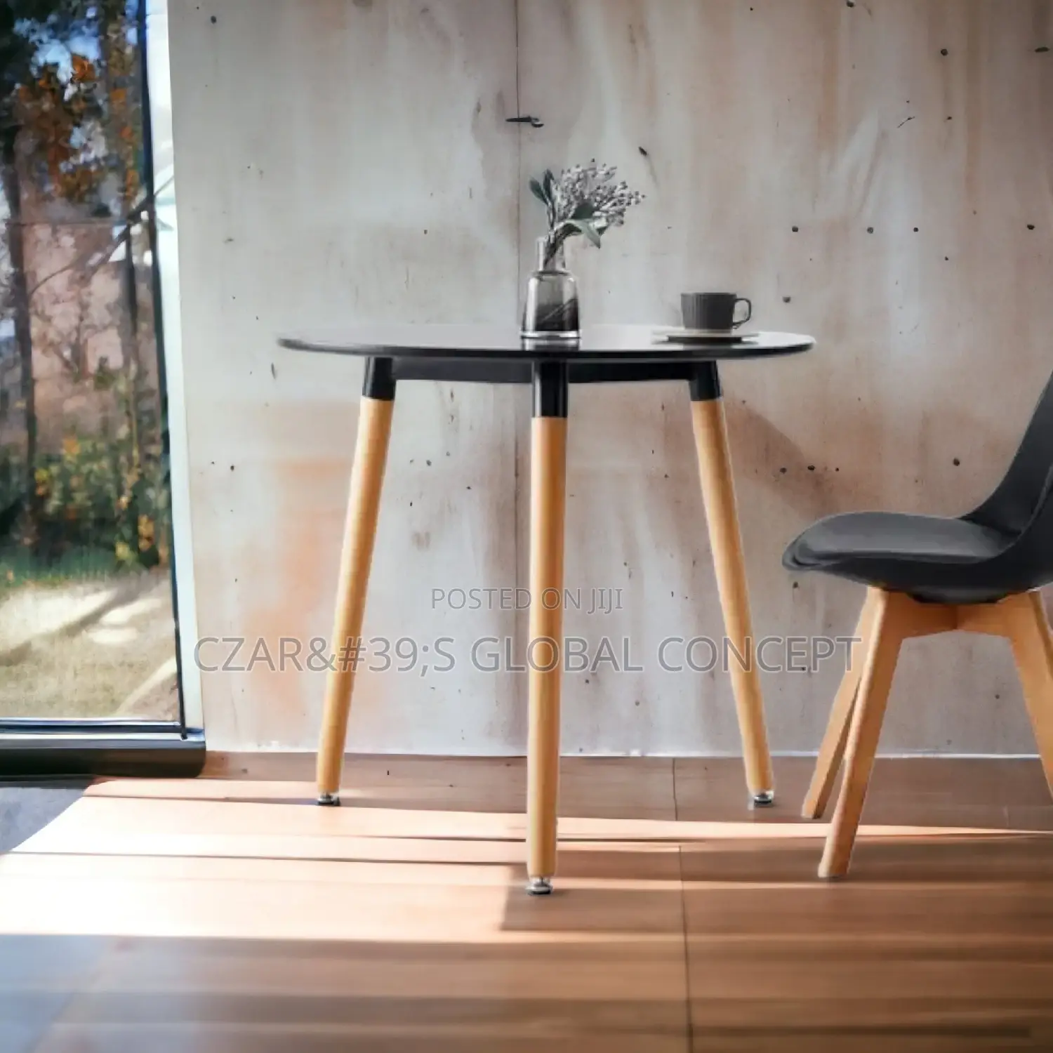 Modern Dining and Restaurant Table and Chair Set