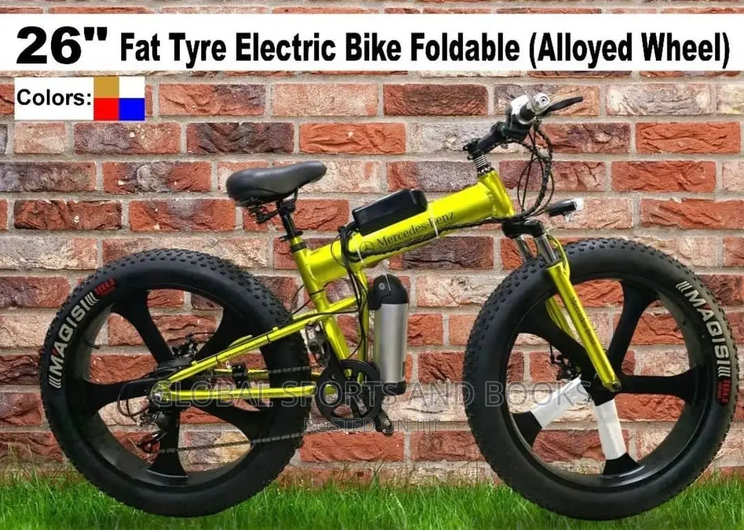 Fat Tyre Electric Bike Foldable (Alloyed)