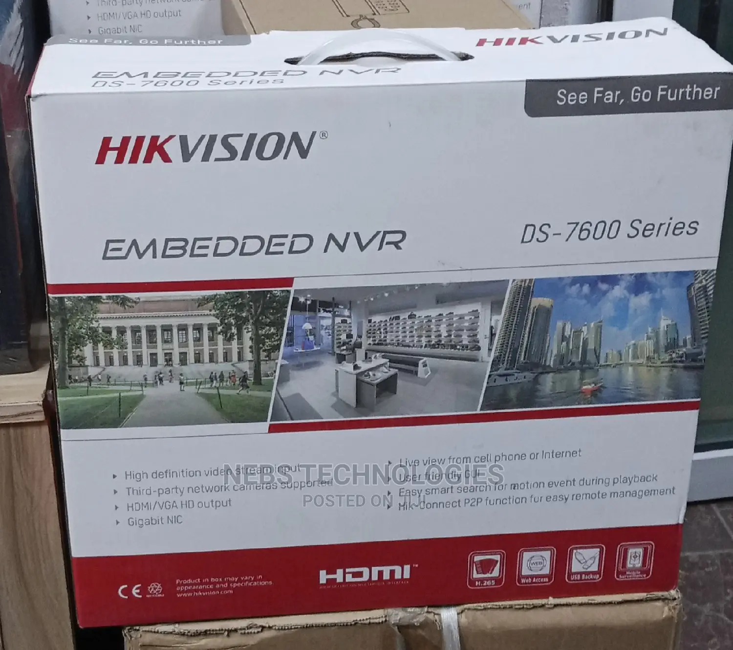 Hikvision 16ch NVR Without Poe DS-7616NI-Q2
