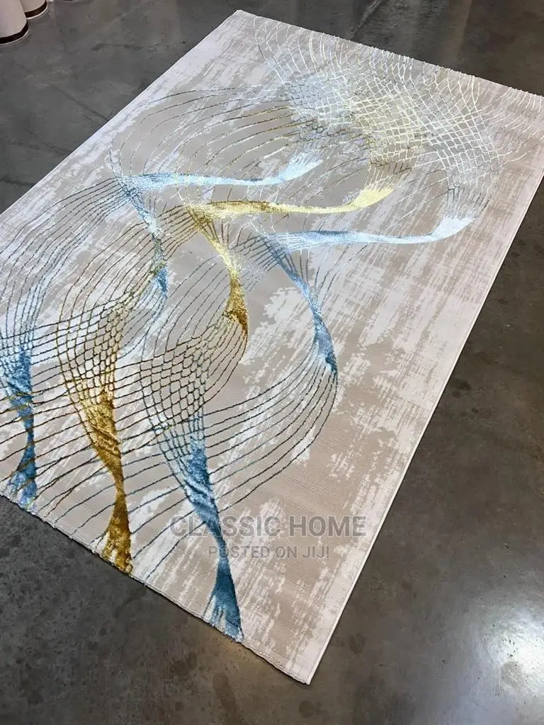 Quality Living Room Designed Super Soft Center Rug. 