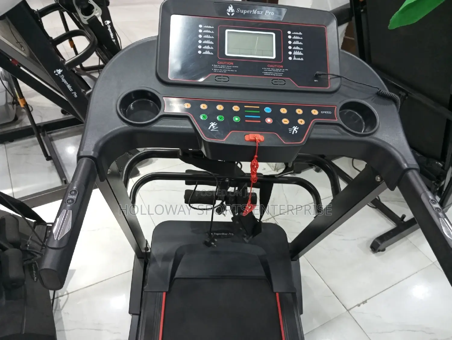 Supermax 2.5 Horse Power Treadmill
