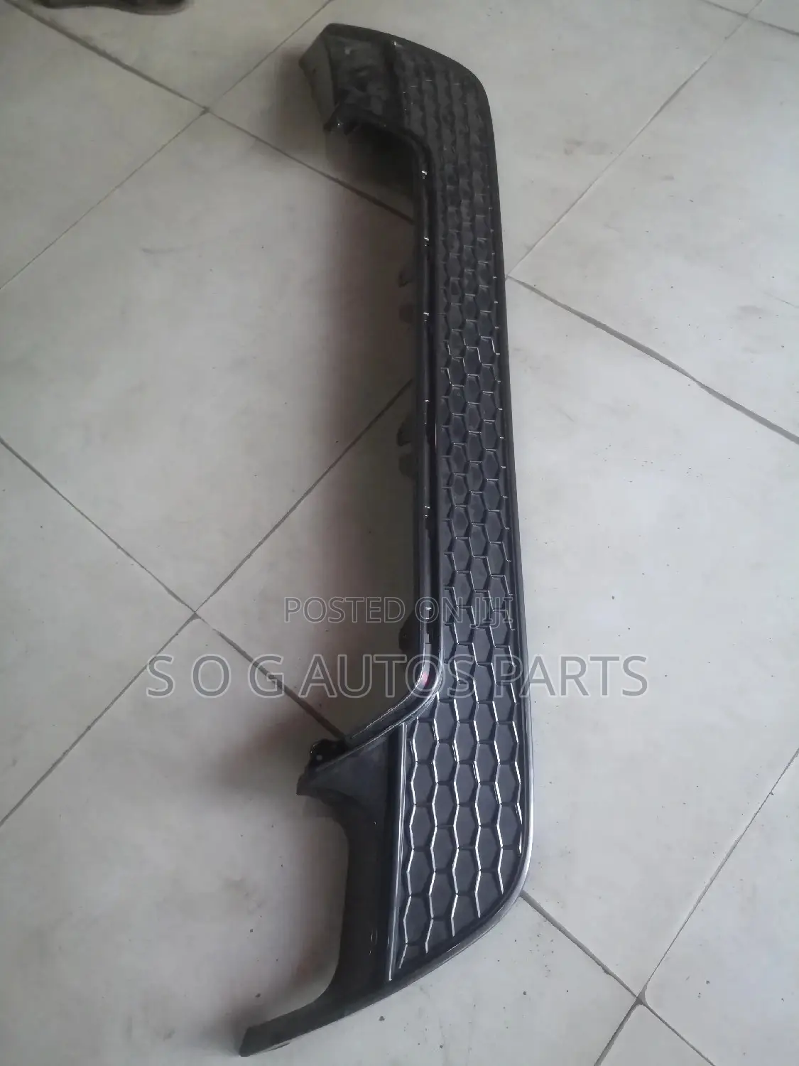 Back Bumper Down Spoiler Corrola 2020 SE