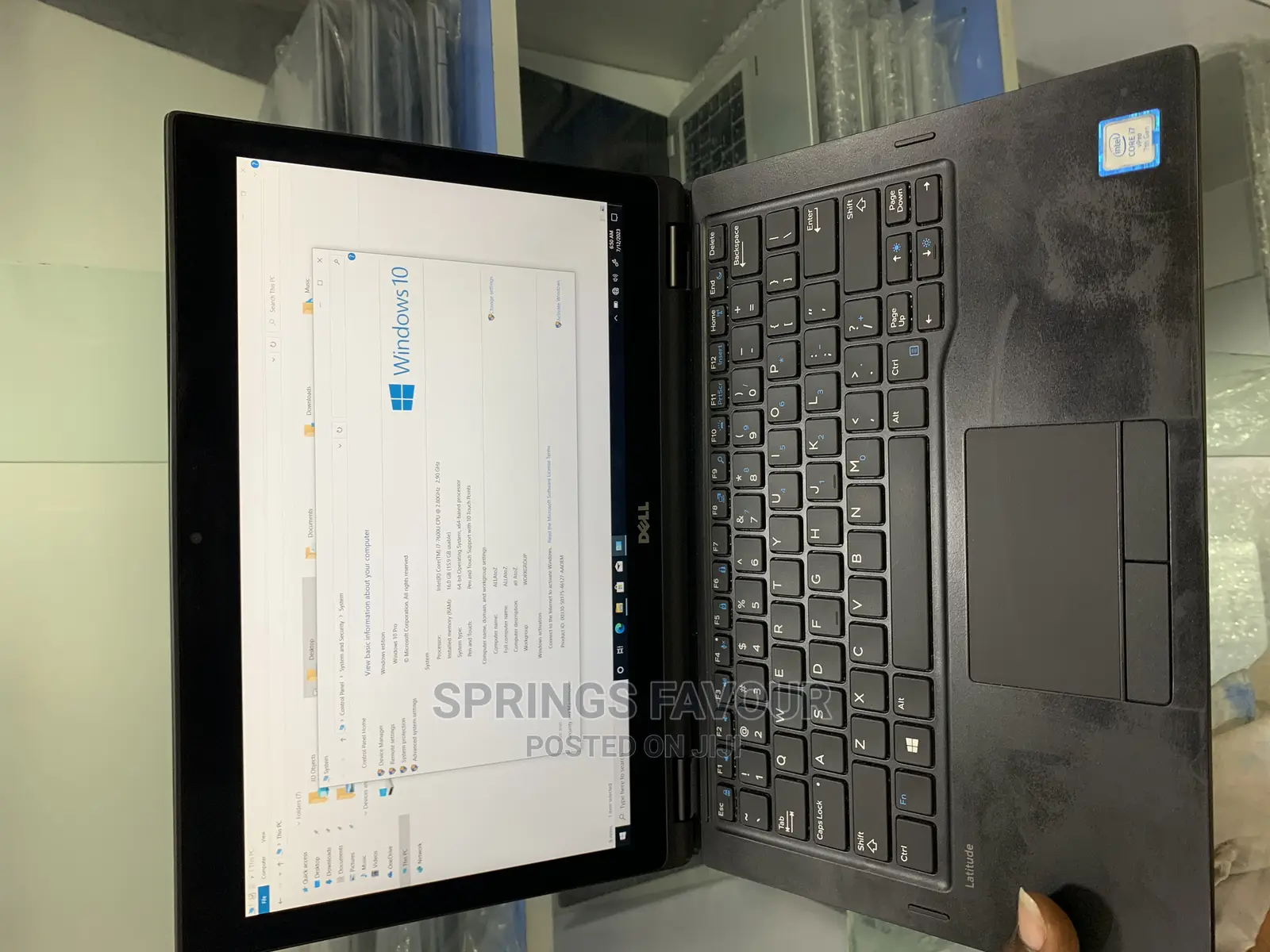 Laptop Dell Latitude 5289 16GB Intel Core i7 SSD 256GB
