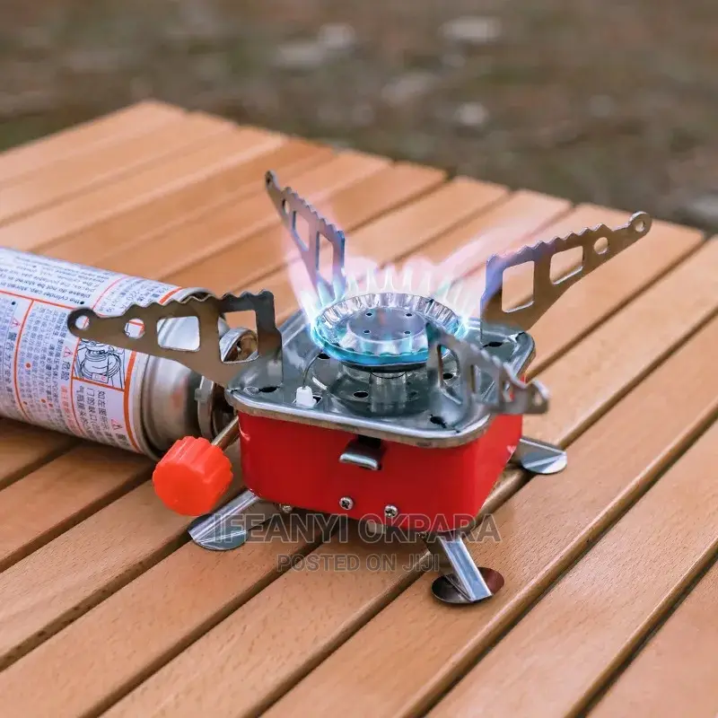Portable Camp Gas Stove With Gas