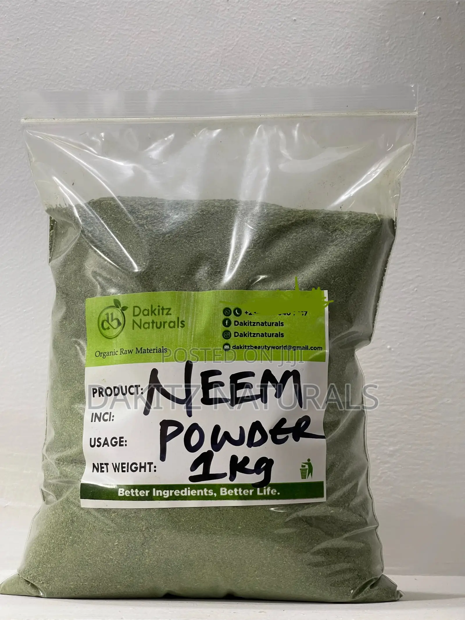 Neem Powder 1kg (Dongoyaro Leaf Powder)