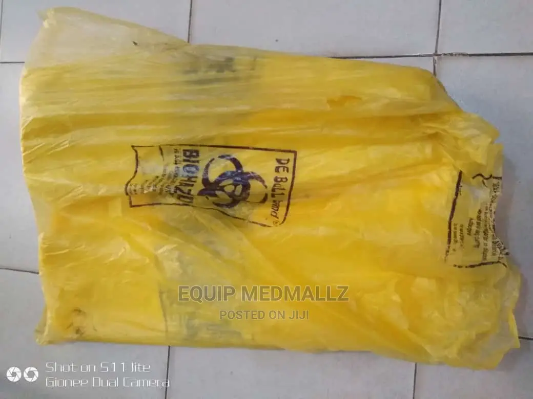 Yellow Medical Waste Bag