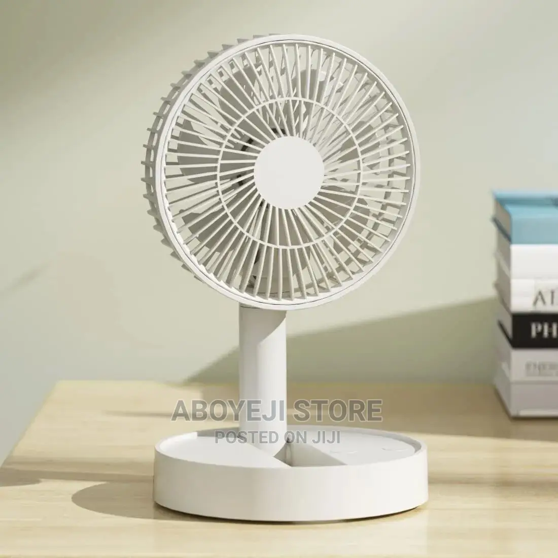Rechargeable Folding Fan With USB