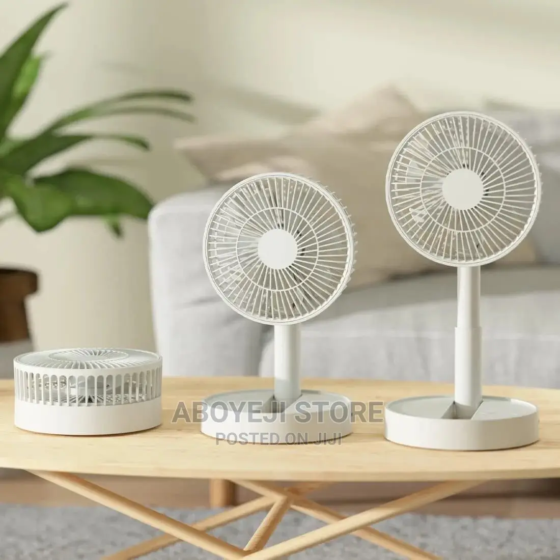 Rechargeable Folding Fan With USB