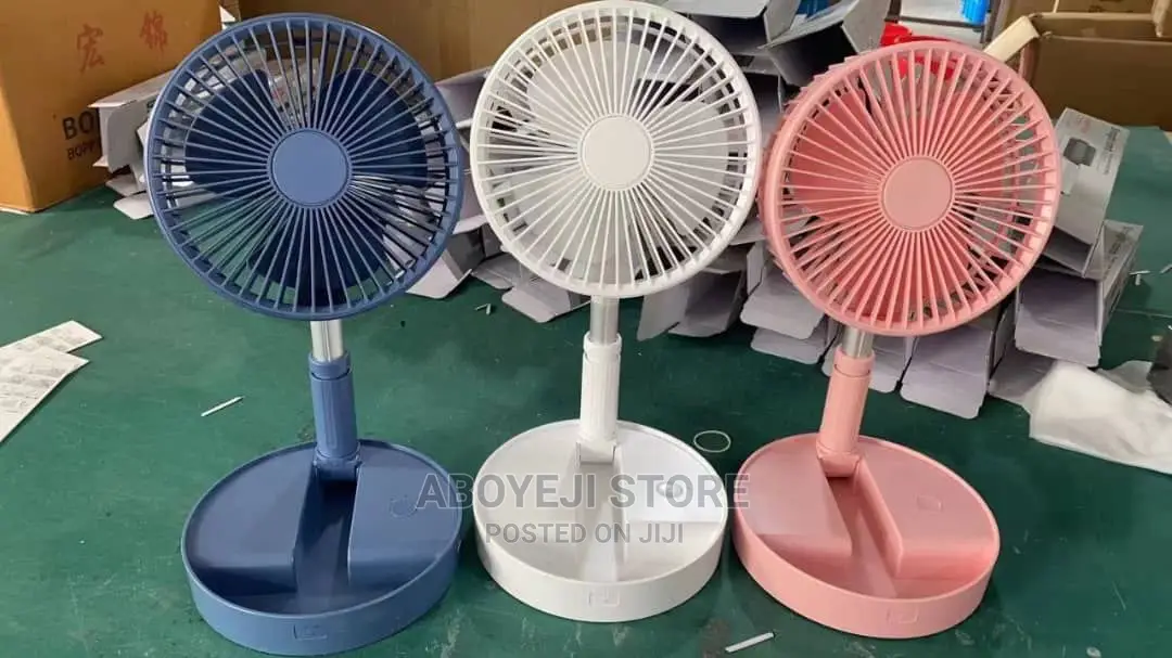 Rechargeable Folding Fan With USB