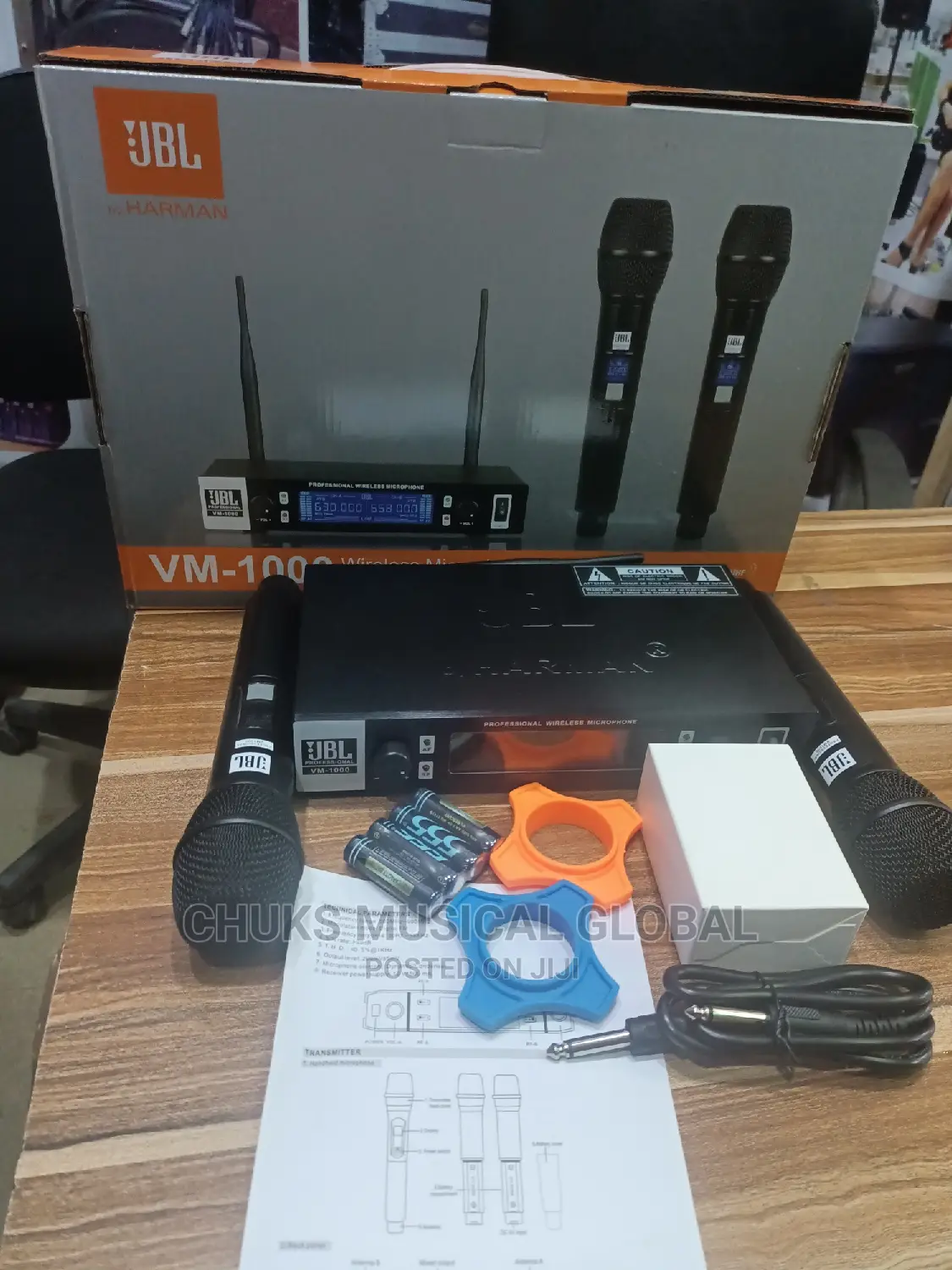 JBL Wireless Microphone Vm1000