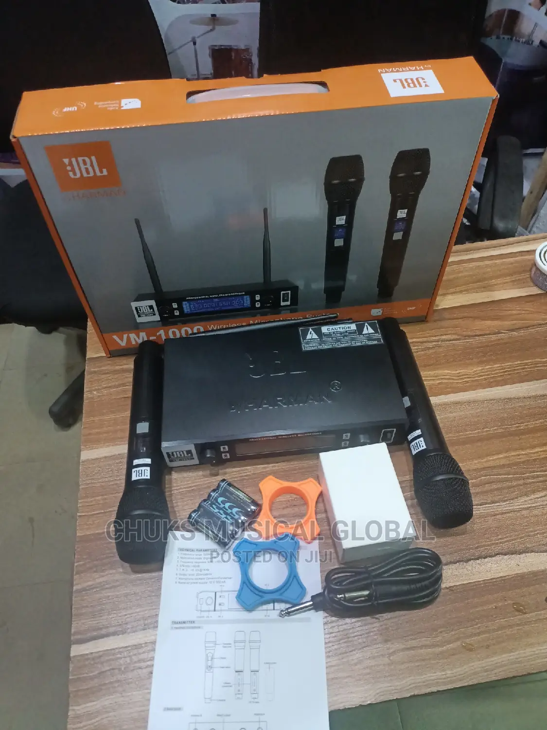 JBL Wireless Microphone Vm1000