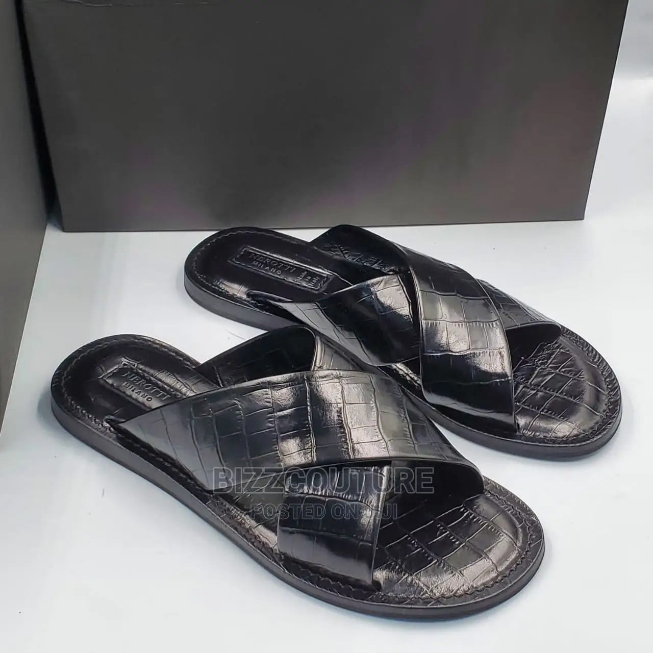 Original Italian GIANPIERONICOLA Slippers Available Instore