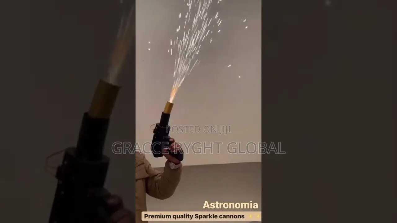 Cold Pyro Sparklers Gun