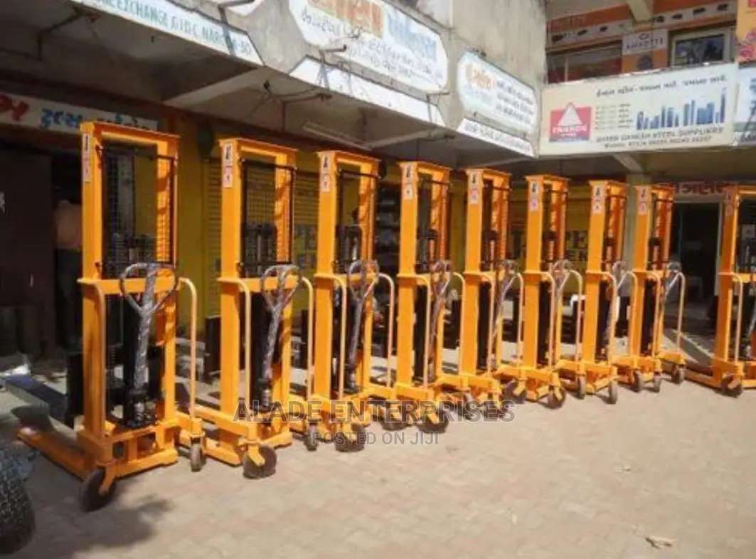2tons X 1600mm Manual Hydraulic Stack Lifter Truck Original