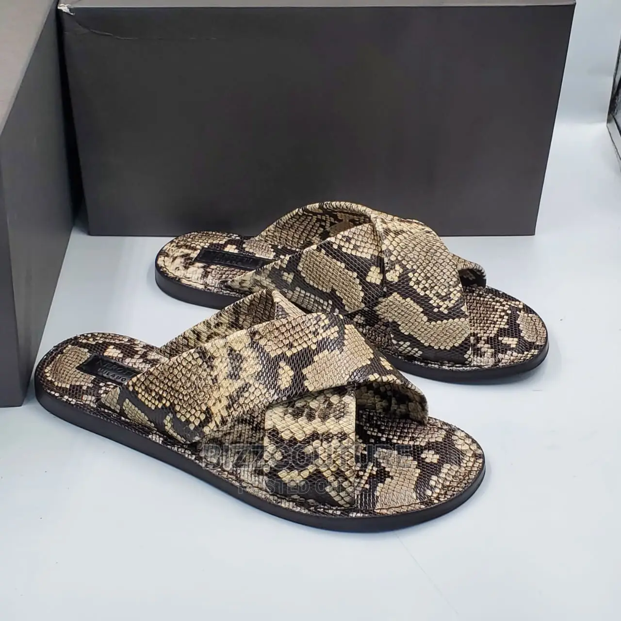 Original Italian GIANPIERONICOLA Slippers Available Instore