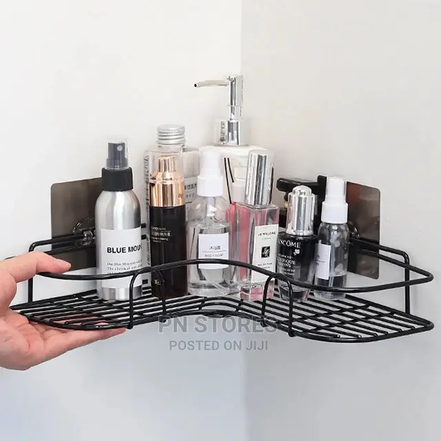 Stainless Steel Bathroom Corner Shelf Organizer Storage