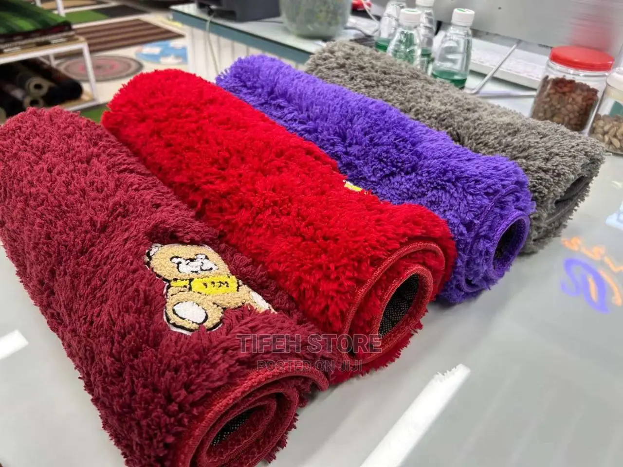 Fluffy Foot Mat
