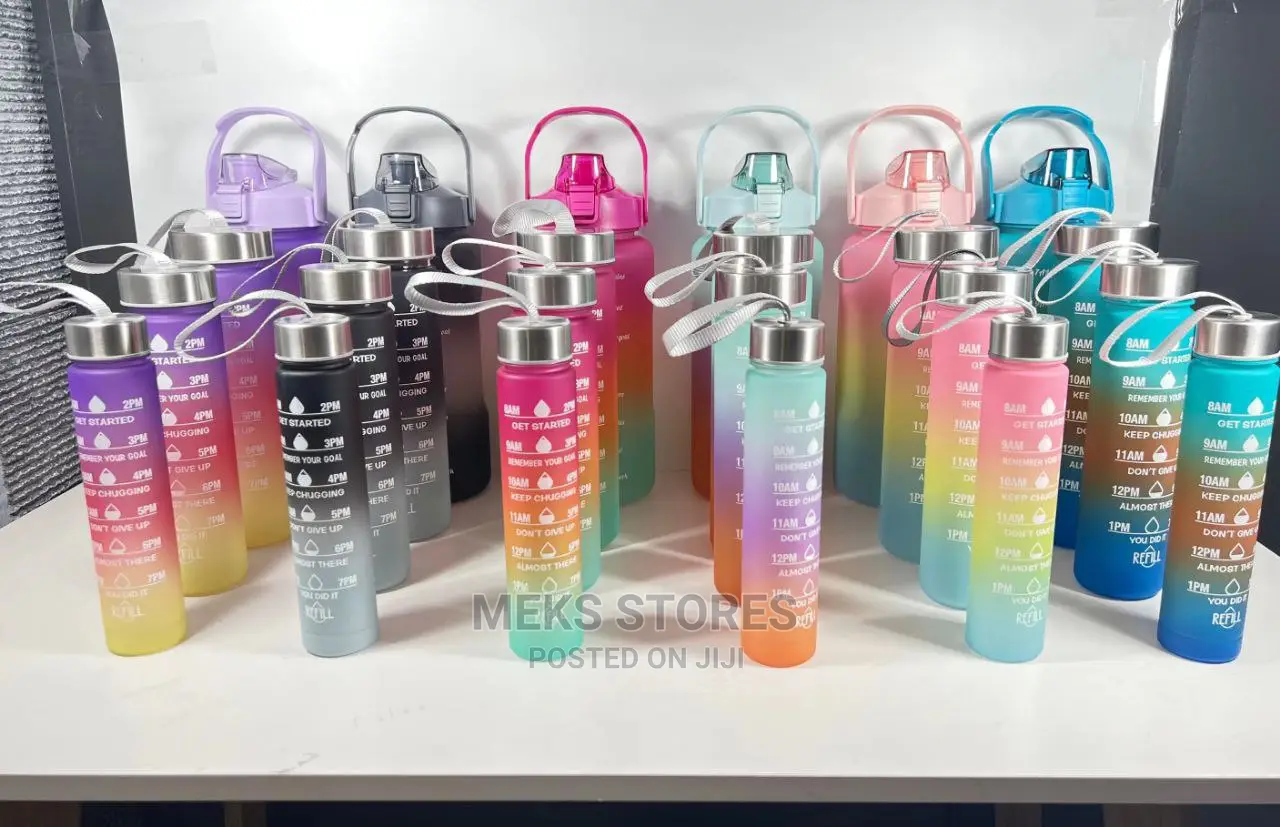 4 in 1 Inspirational Water Bottle