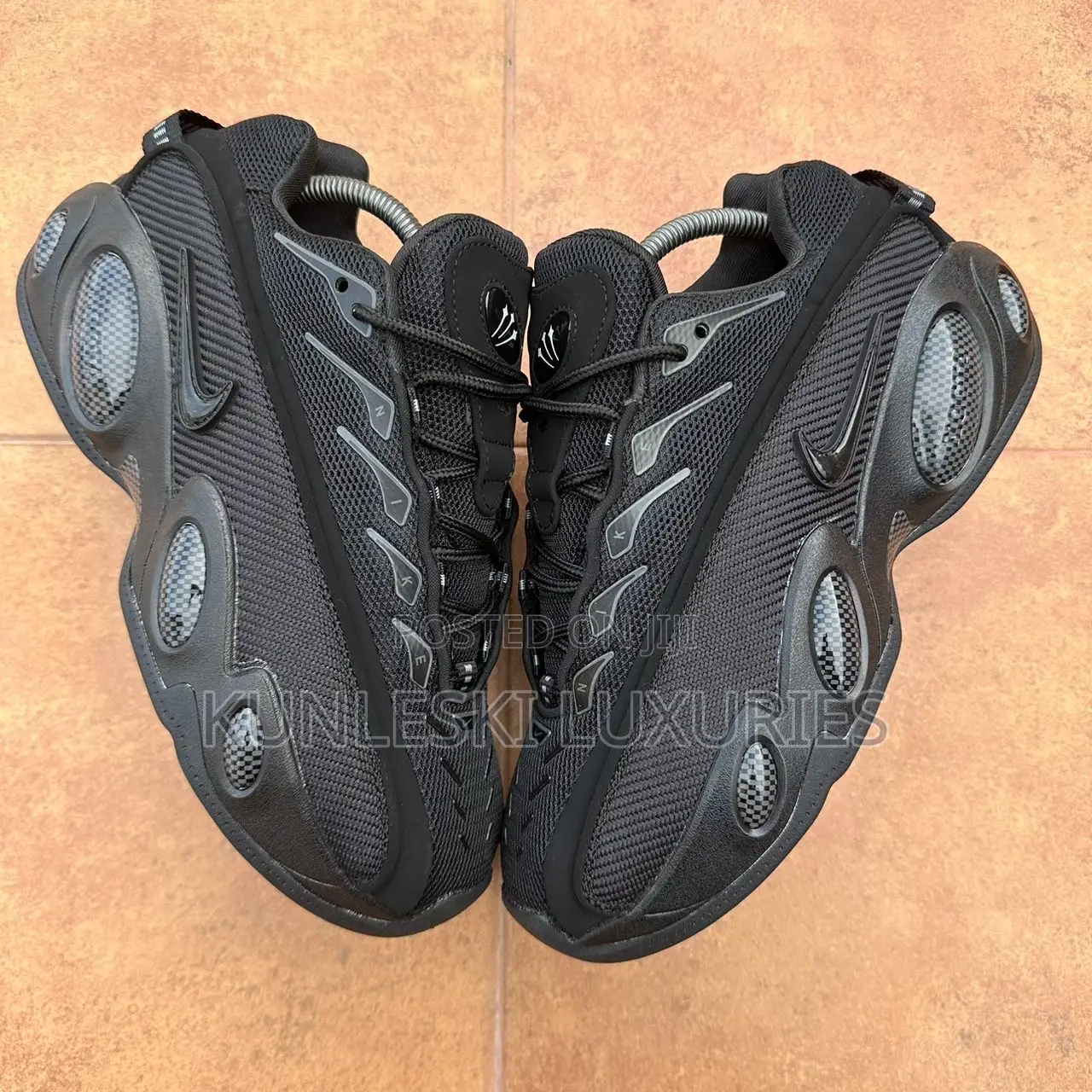 Original Drake X Nike Nocta Glide Triple Black Sneakers