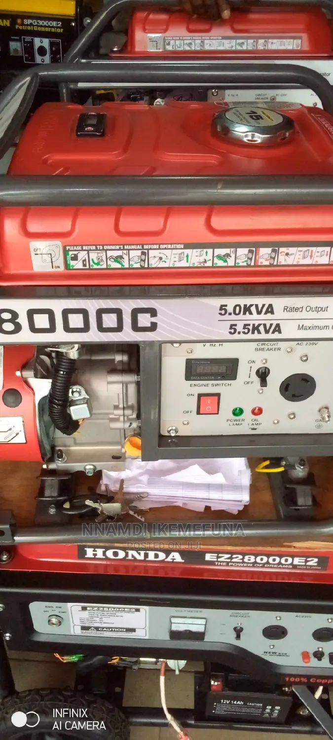 Brand New 5kva Ipower Gen. 100% Copper Made in USA Available
