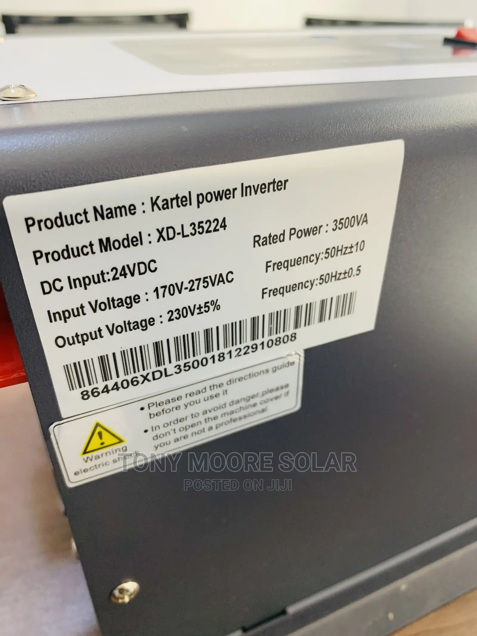 24v 3.5kva Kartel Inverter