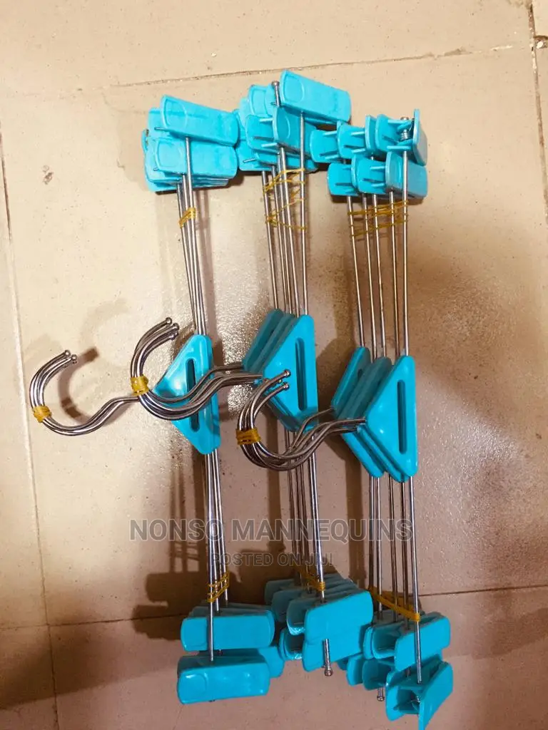 Blue Color Skirts Trousers Clip Hangers
