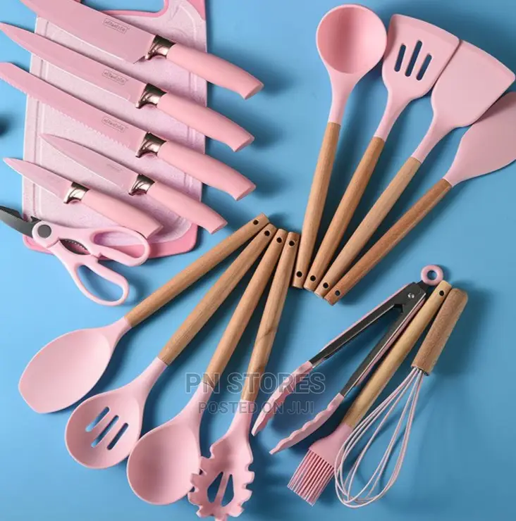 19pcs Silicone Kitchenware Set