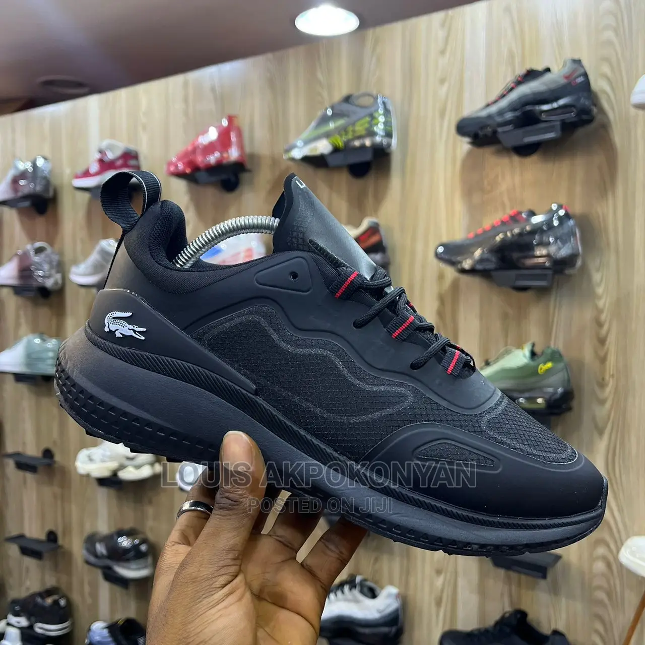 Lacoste Active Textile Bred Sneakers