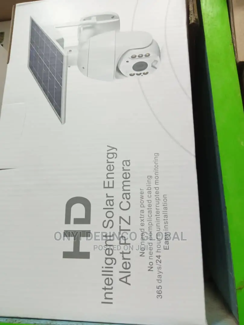 HD Intelligent Solar Energy Alert PTZ Camera Rotational