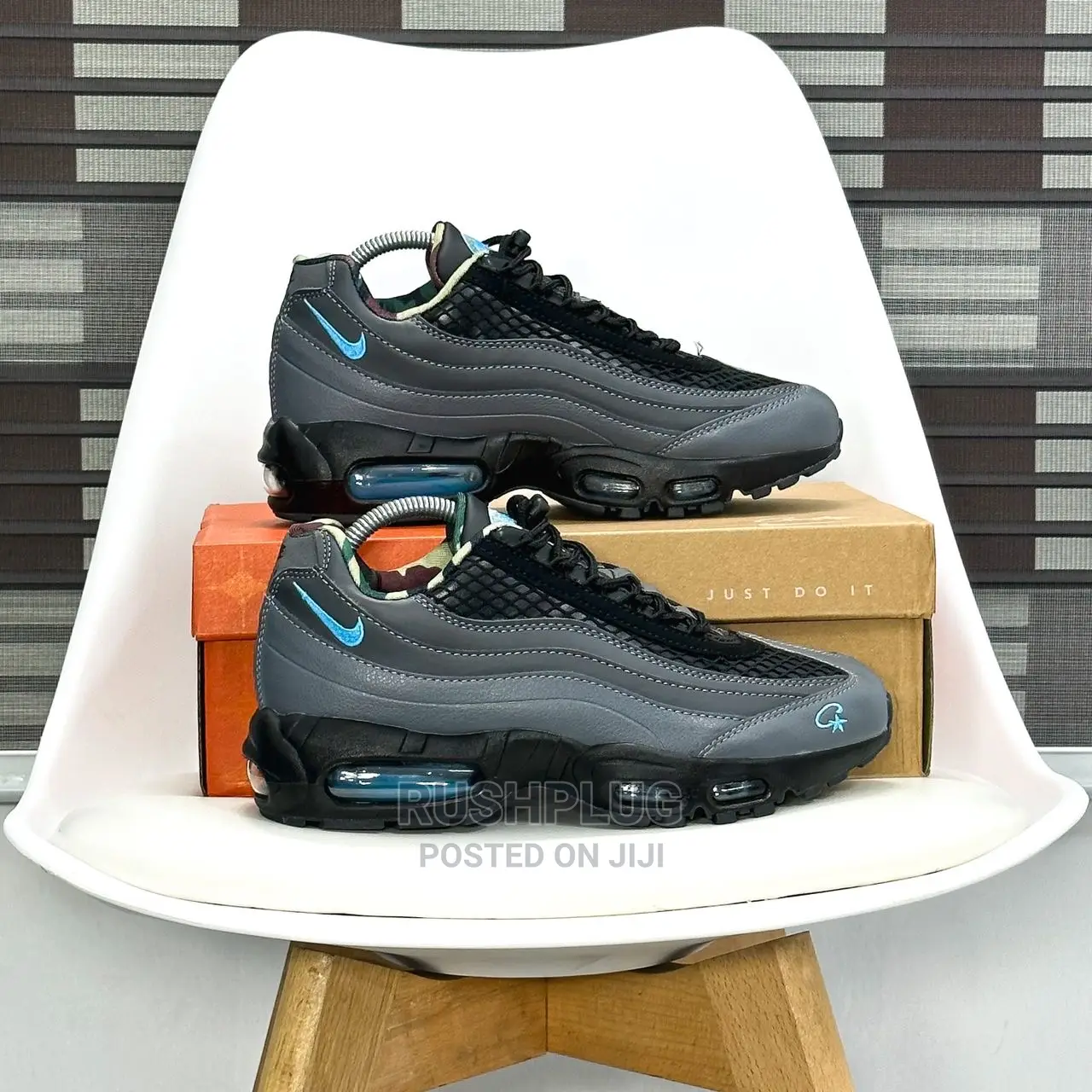 Corteiz X Nike Air Max 95 Sp “Aegean Storm”Sneakers