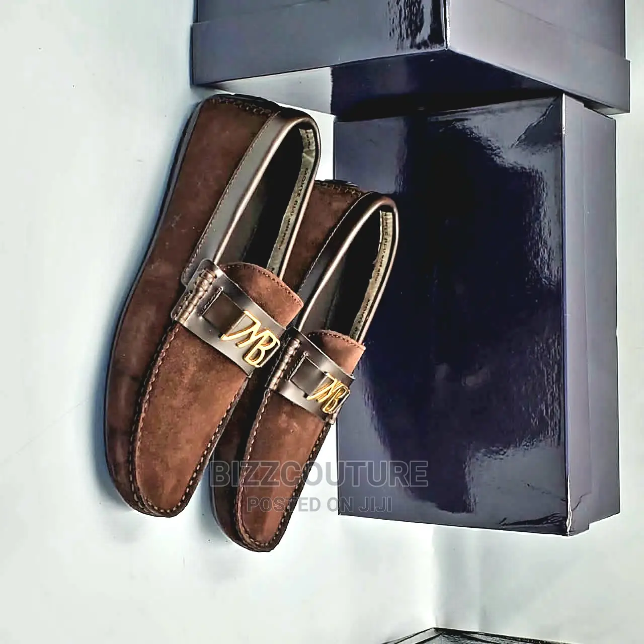 Original Italian MONT BLU Brown Loafers Available Instore