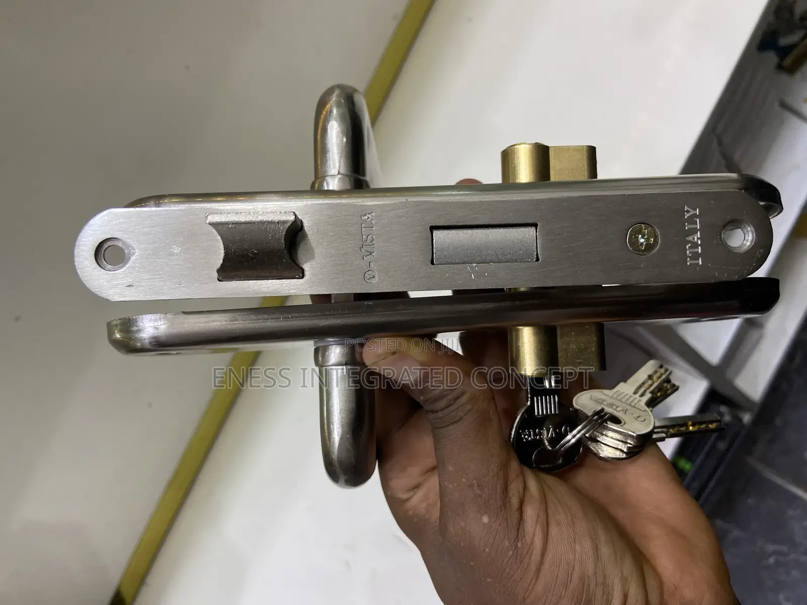 O-Vista Door Lock Series With Brass Cylinder - Small Size