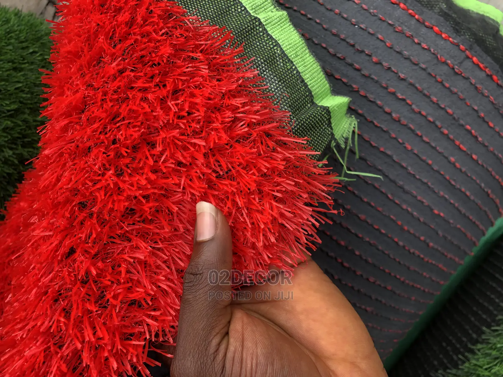 35mm Red Color Turf (Can Be Used Indoor and Outdoor)
