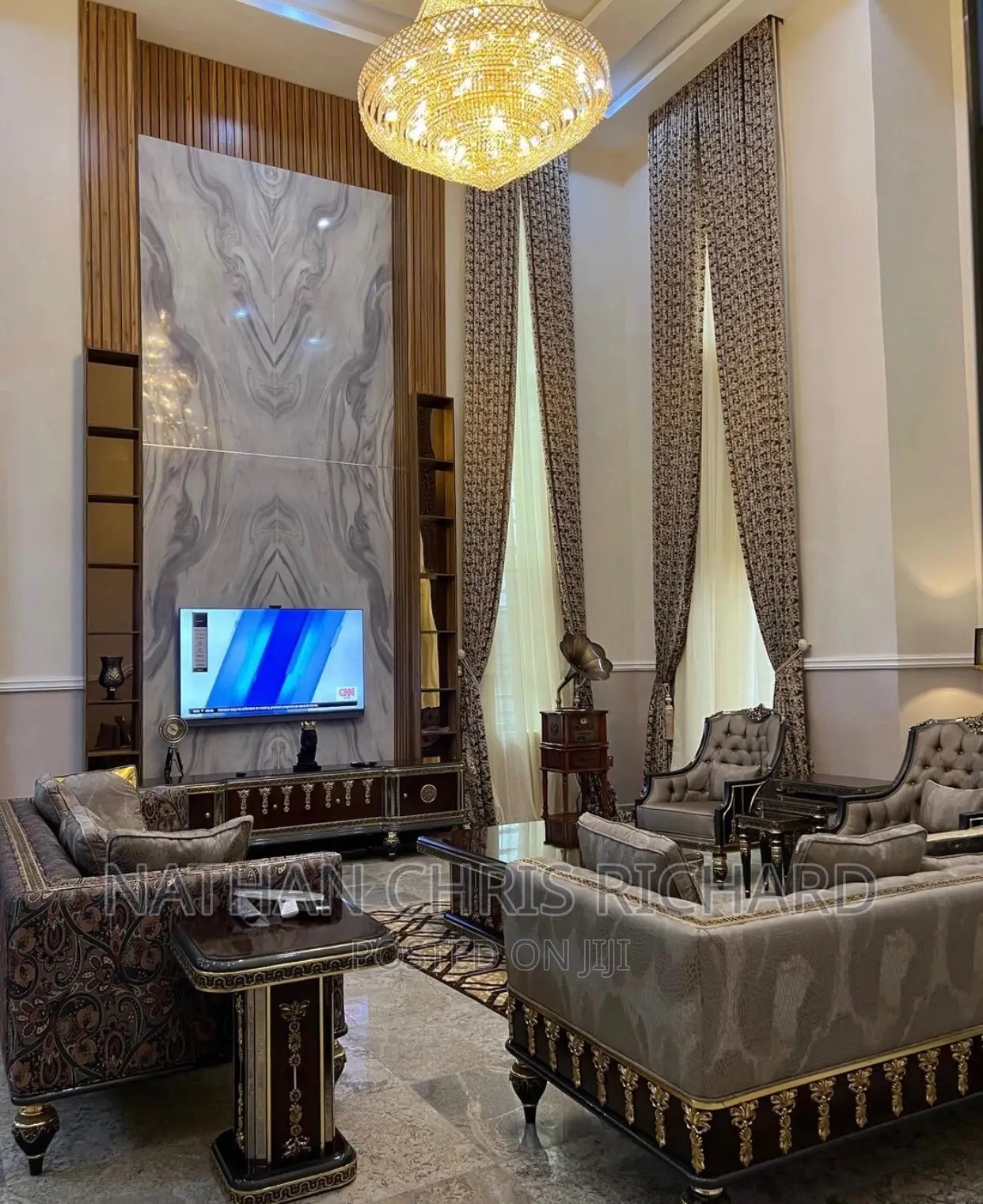 High Quality at Peace Long Turkish Curtains