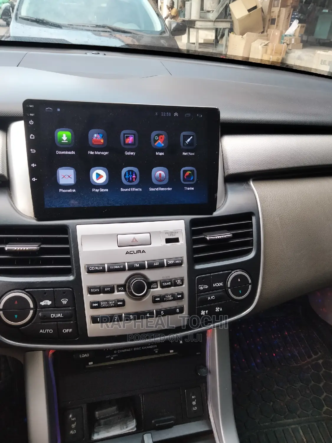 Acura RDX 2007 to 2012 Android Player