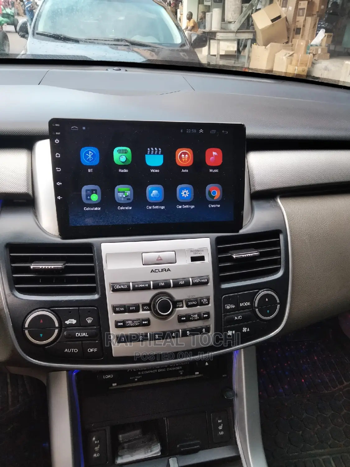 Acura RDX 2007 to 2012 Android Player