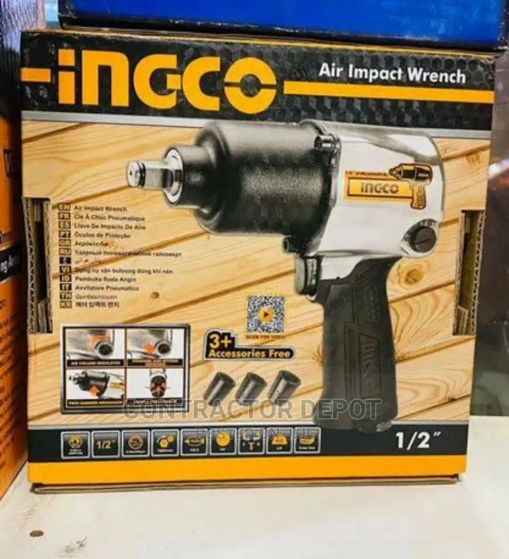 INGCO Air Impact Wrench 1/2" Drive (AIW12562)