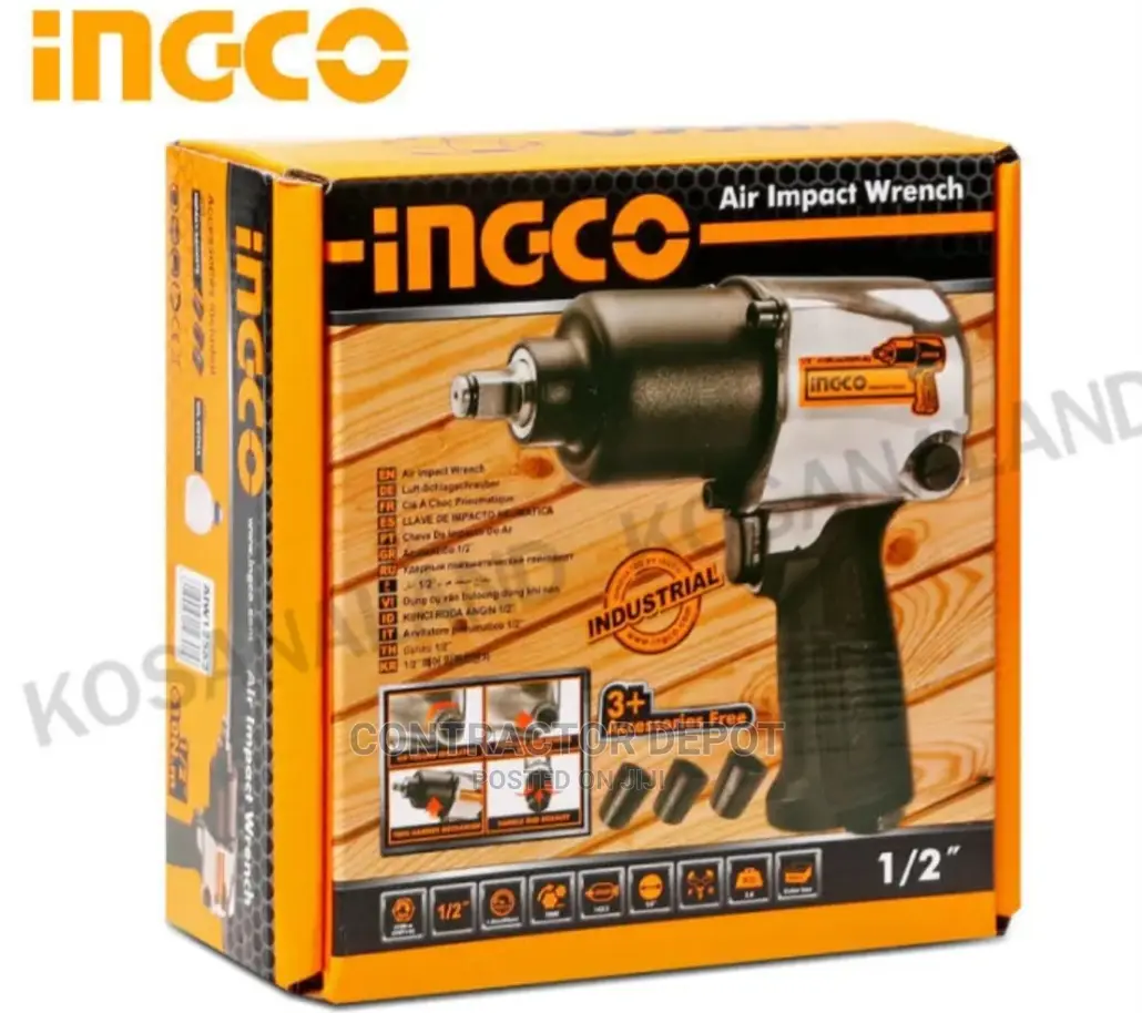INGCO Air Impact Wrench 1/2" Drive (AIW12562)