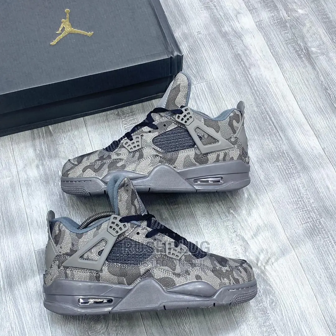 High Quality Air Jordan 4 Retro “ Camo “ Sneakers