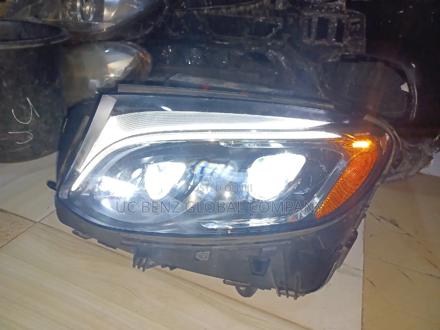 Headlamp GLC43 2017 Original Double Eagle Eye