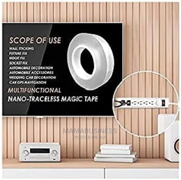 2mtr Double Sided Traceless Washable Nano Tape