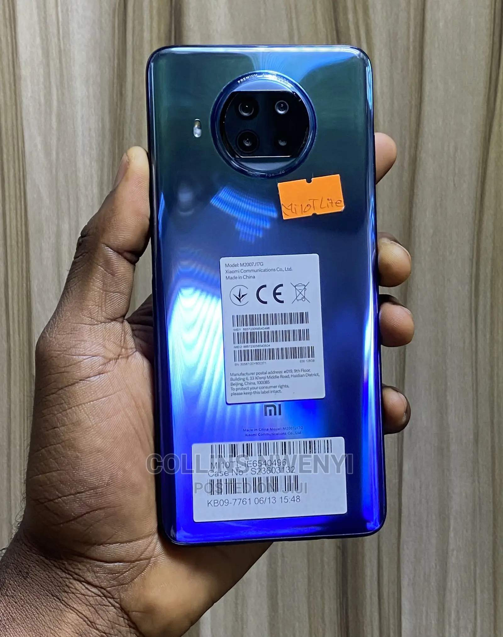 Xiaomi Mi 10T Lite 5G 128 GB Blue