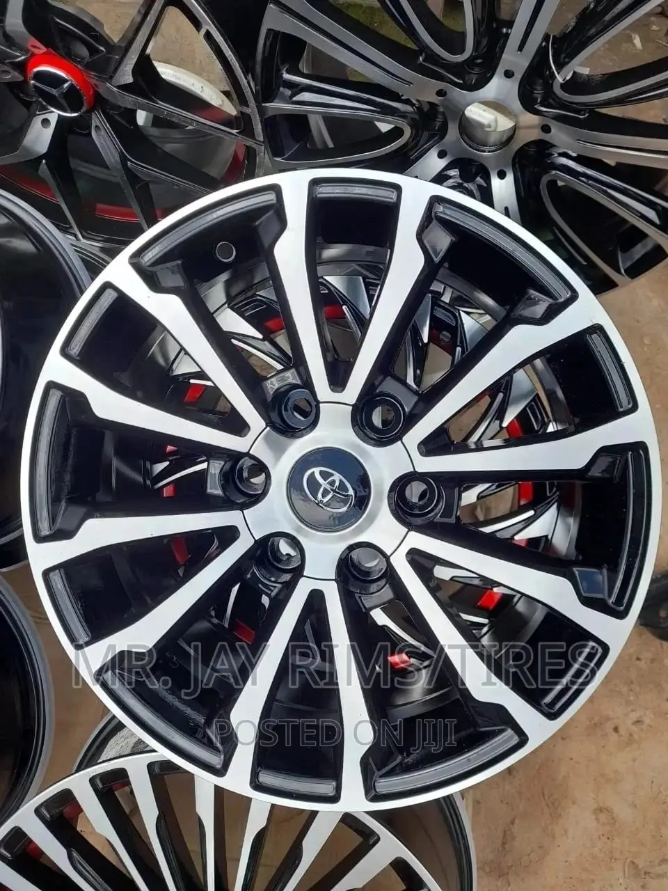 Set of Brand New 17inch Rims for Toyota Prado and Hilux