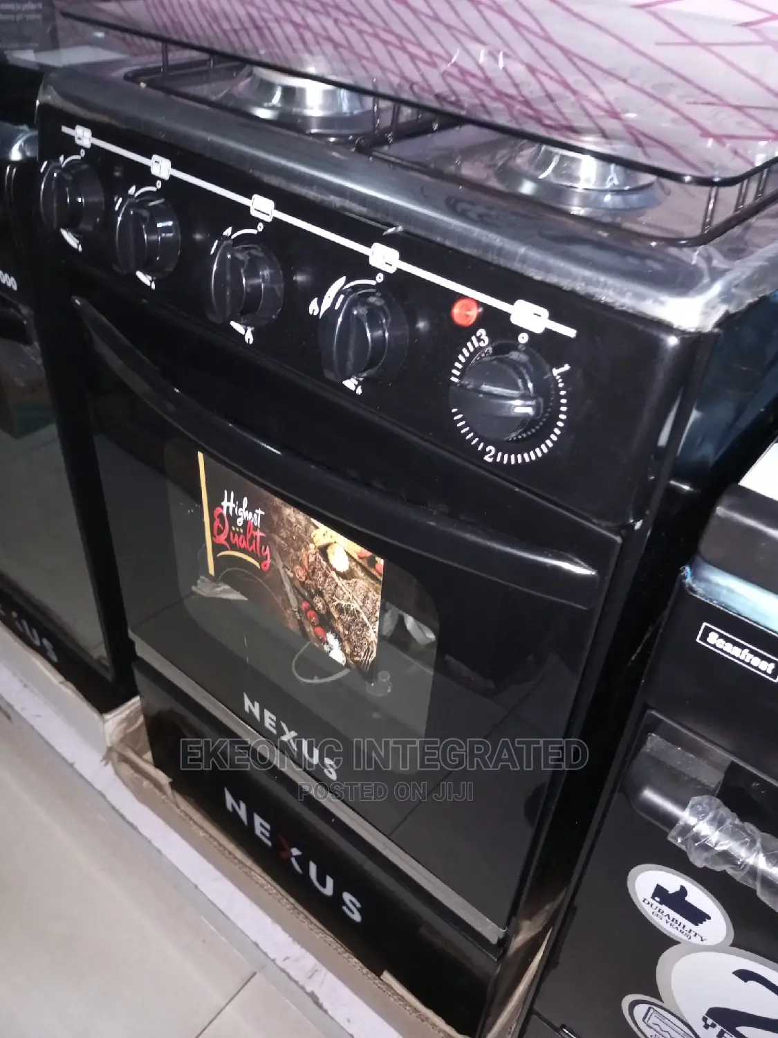 Nexus Standing Gas Cooker 4 Burner