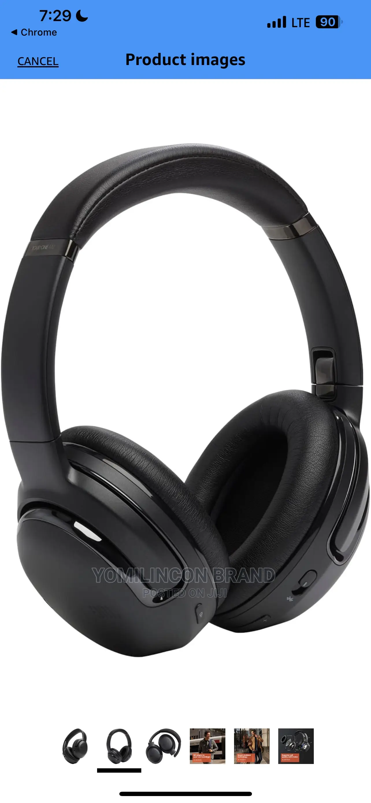 JBL Tour One M2 - Wireless Over-Ear Noise Cancelling