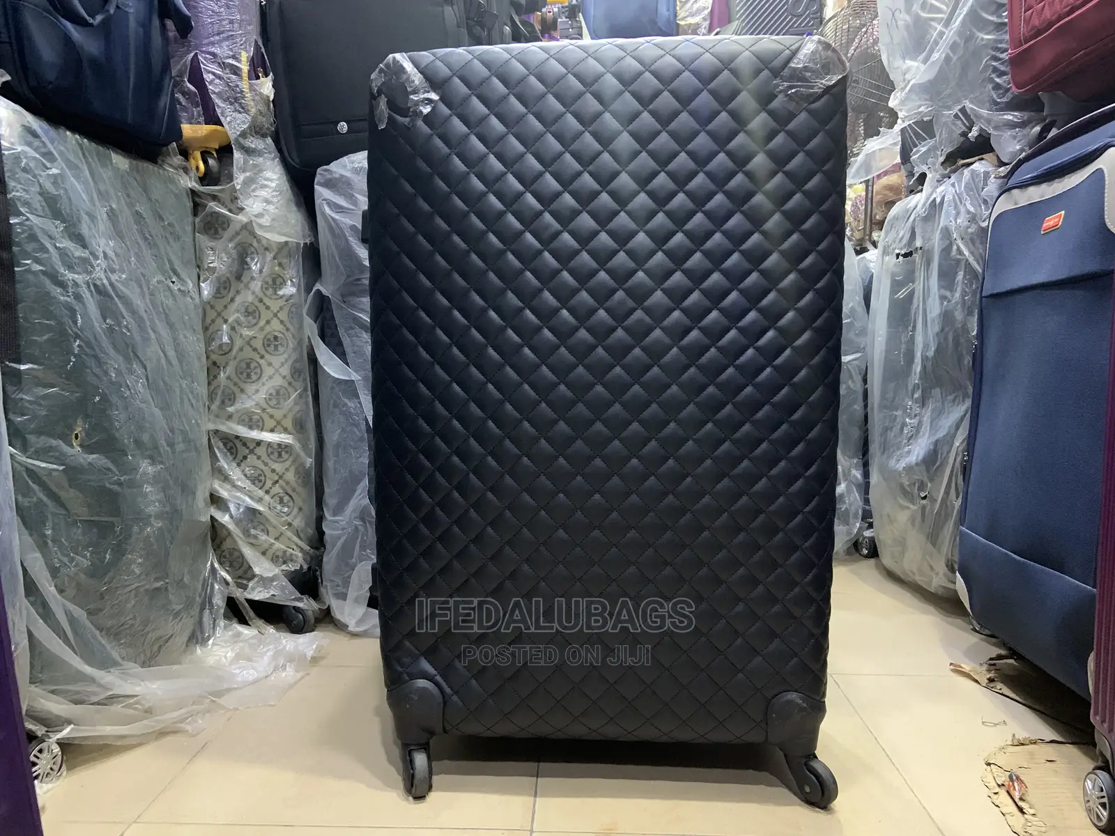 Big Size Quality Leather Traveling Luggage