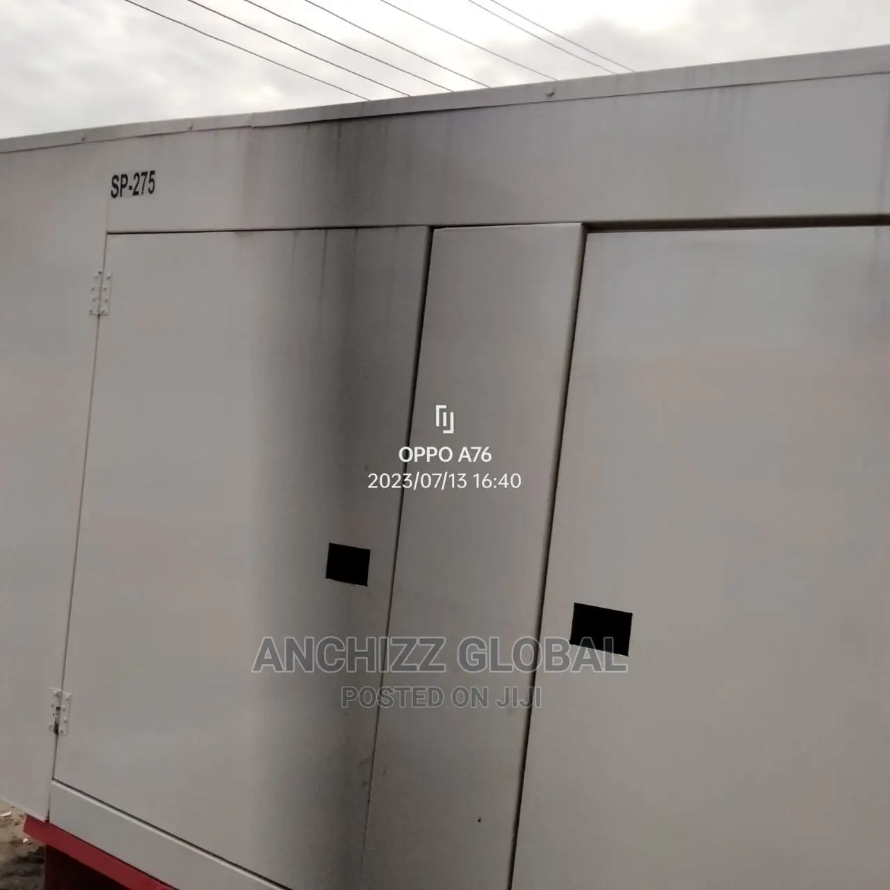 275kva Soundproof Perkins Generator With Stamford Alternator