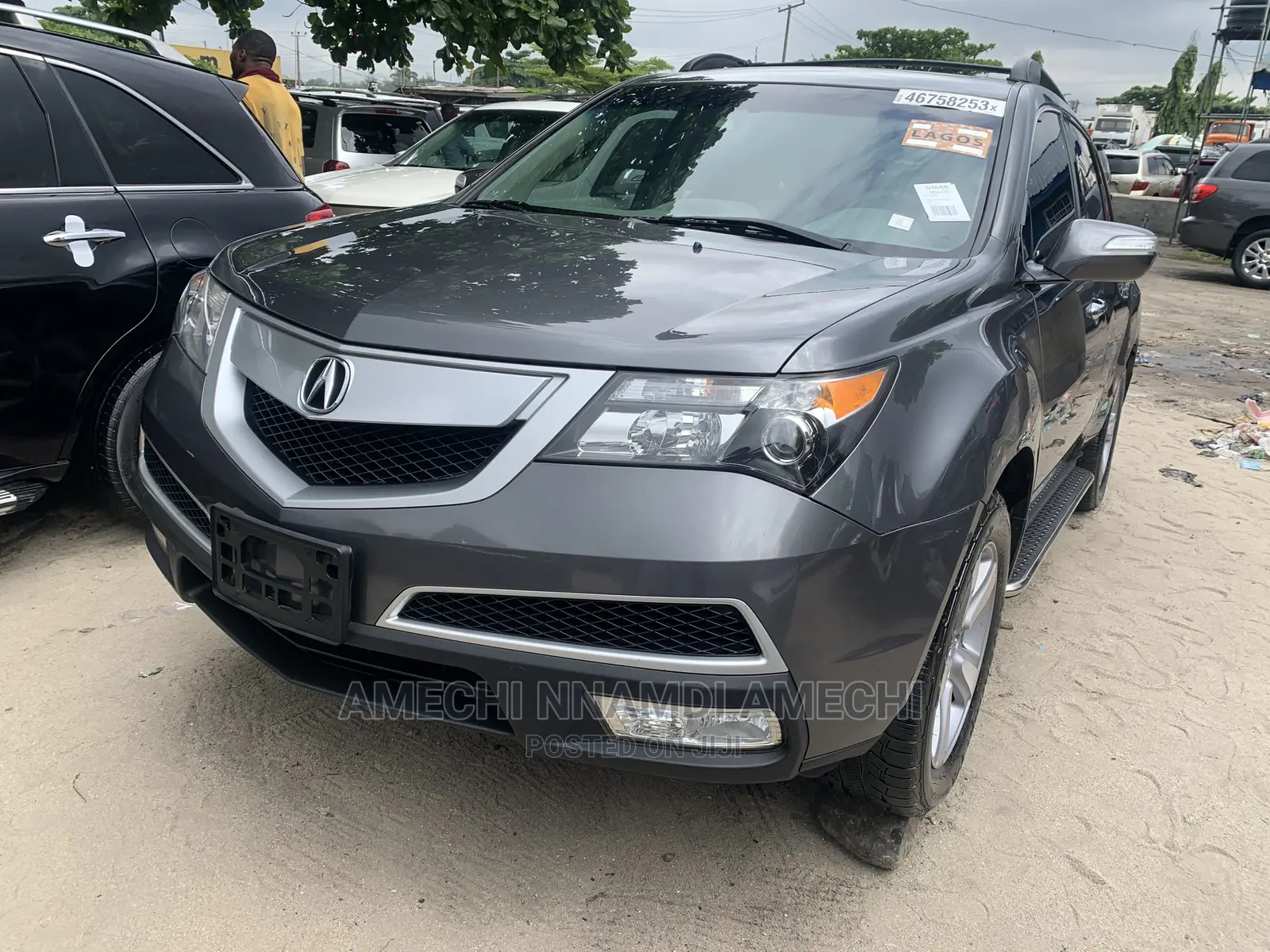 Acura MDX Technology Package SUV AWD (3.7L 6cyl 6A) 2012 Gray