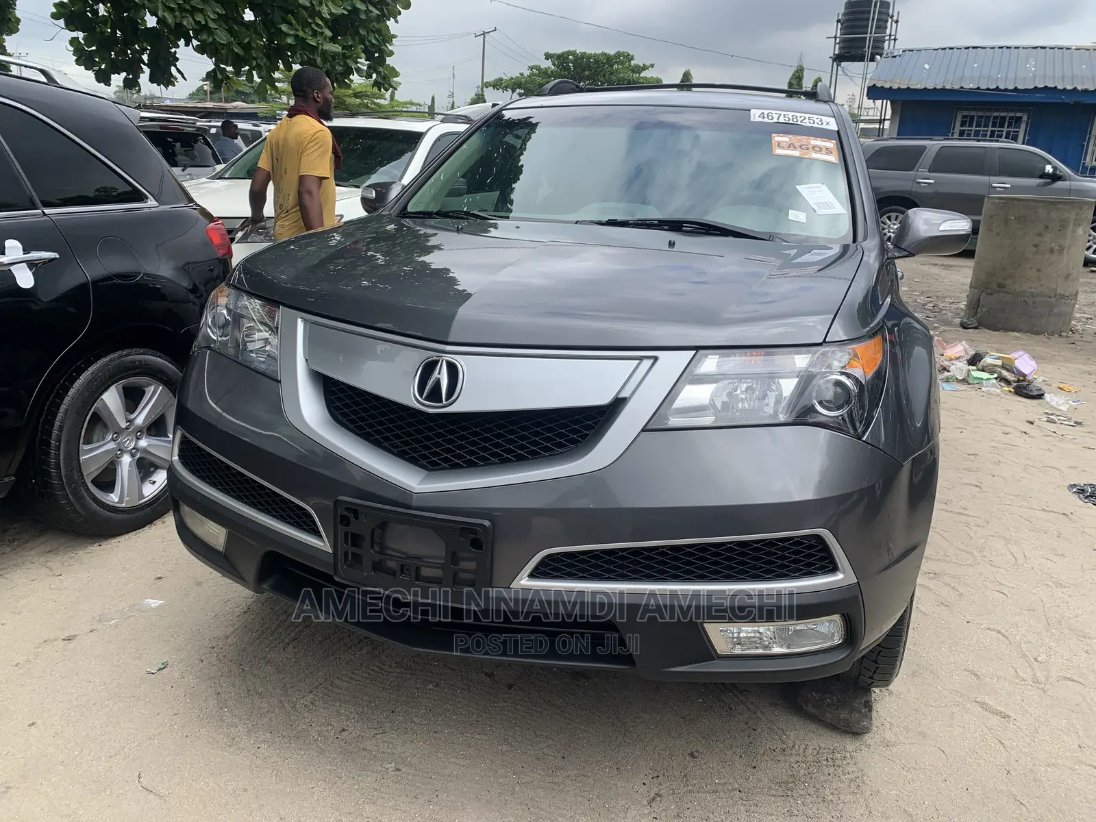 Acura MDX Technology Package SUV AWD (3.7L 6cyl 6A) 2012 Gray