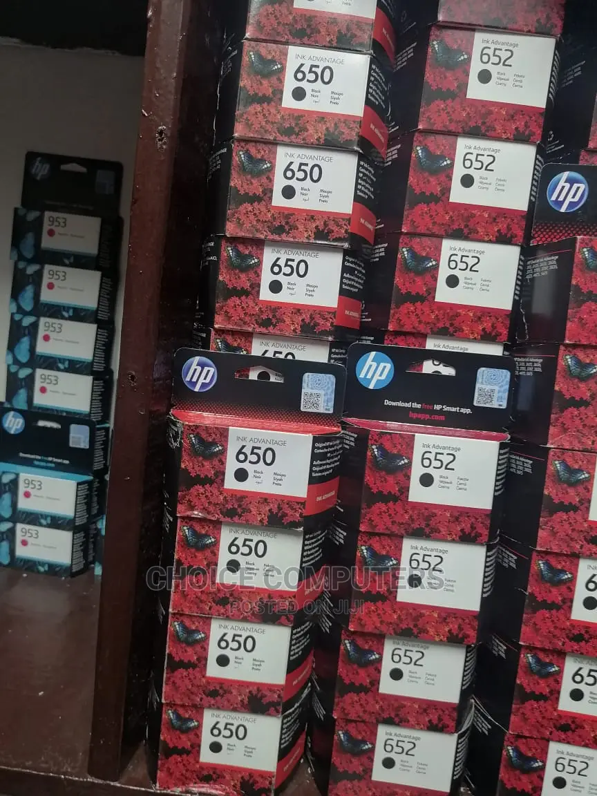 HP 650 Black Ink Cartridges
